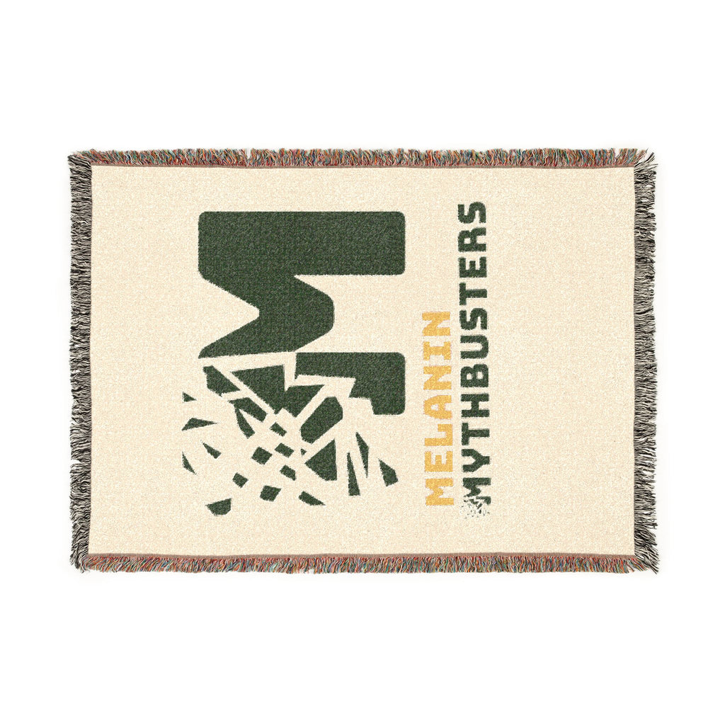 Melanin Mythbusters Woven Blanket